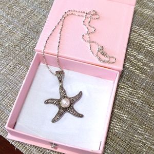 PK🔥🔥 Starfish Pearl Necklace